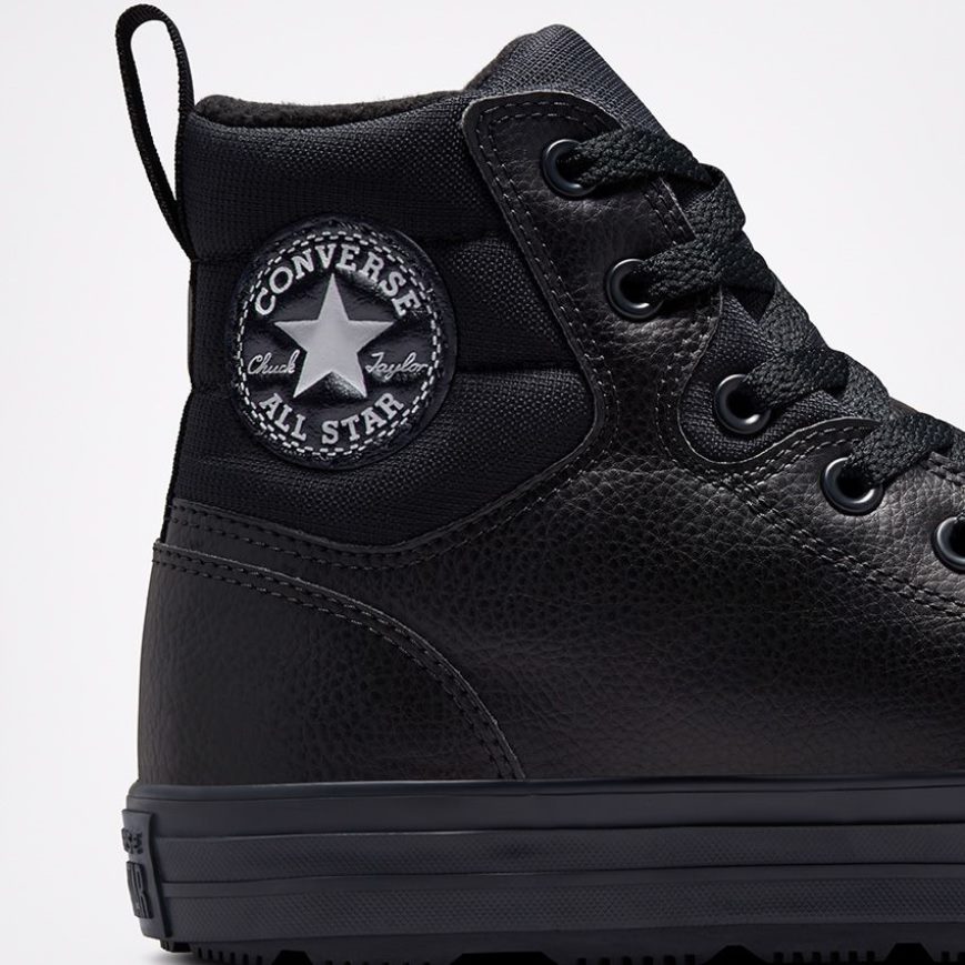 Zimne Cizmy Converse Chuck Taylor All Star Berkshire Vysoke Damske Čierne Siva | SK LEPRK8